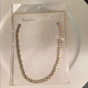 Silver / Gold necklace Fashion jewelry